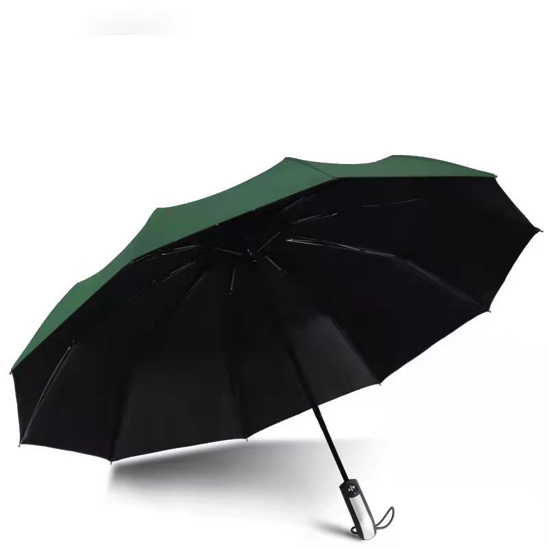 可自动调节led伞防紫外线伞超大户外车载雨伞商务晴雨伞大量批发