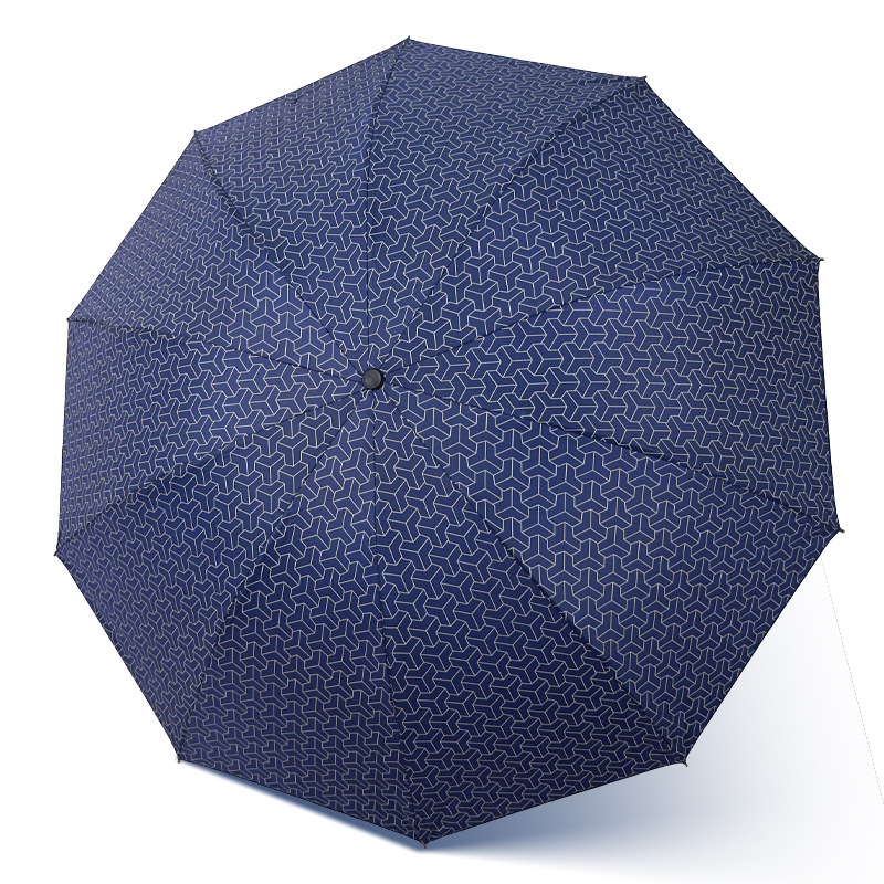 三角回旋大号晴雨两用三折叠遮阳伞太阳伞晴雨伞商务伞男批发零售