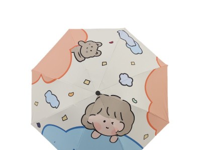 黑胶儿童防晒遮阳太阳广告伞批发全
