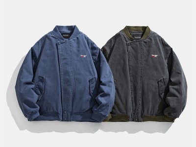 FORN3 2024冬季新款日系复古字母刺