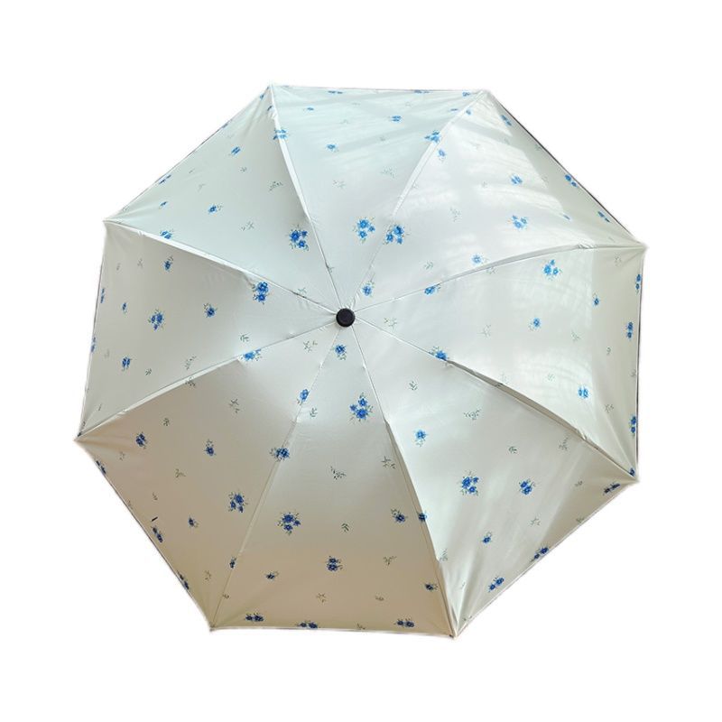 雨伞晴雨两用手动折叠伞耐用浪漫清新太阳伞防晒防紫外线遮阳伞女