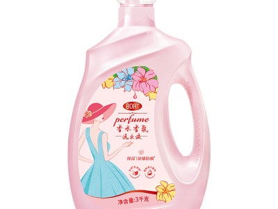 船牌COCO香水洗衣液3kg/瓶香味持久