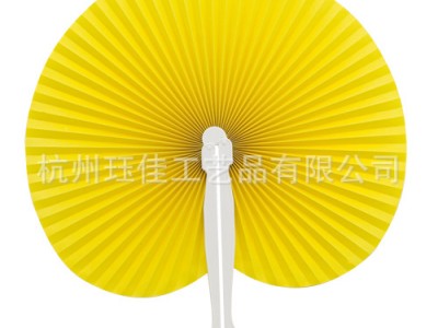 厂家直供旅行扇旅行折扇广告扇圆形