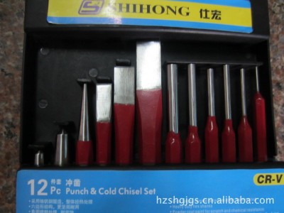 供应优质12PC元柱冲（冲凿）
