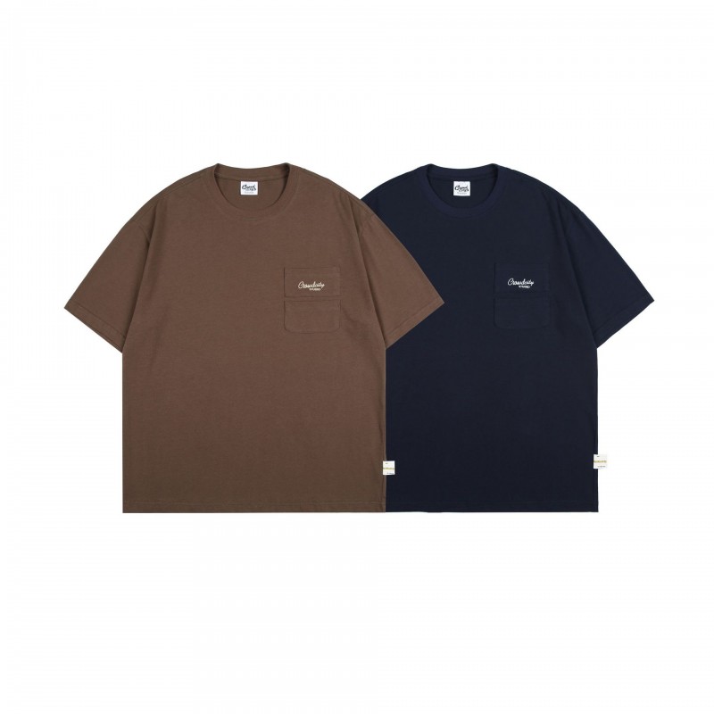 RUIIENRS x CROWD CITY 2022 SS日系夏款潮流字母印花短袖T恤Y307