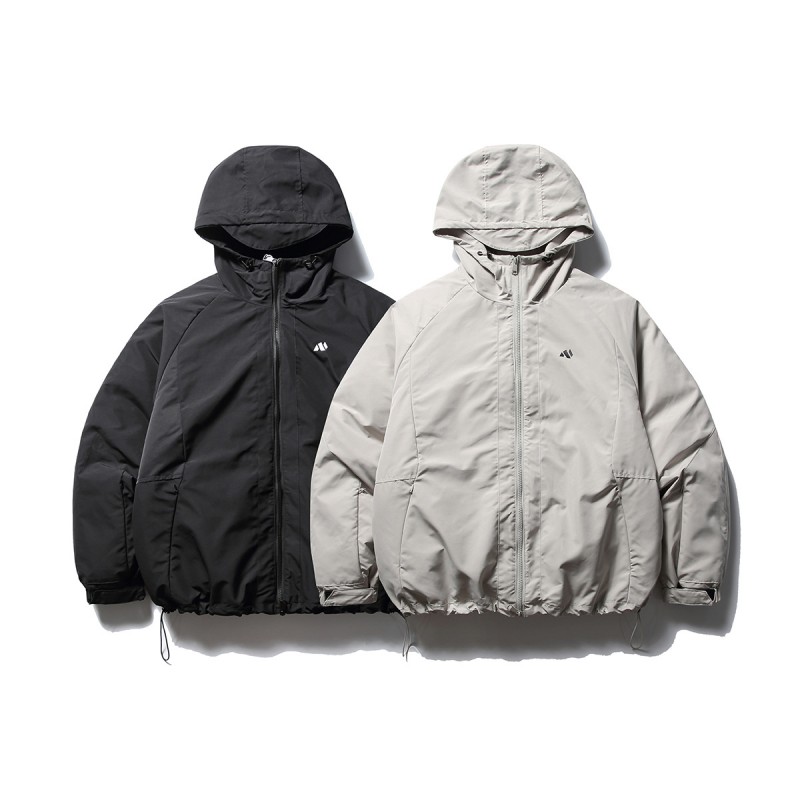 RUIIENRS x FORN3 2023冬季新款日系基础款纯色三合一羽绒服N630