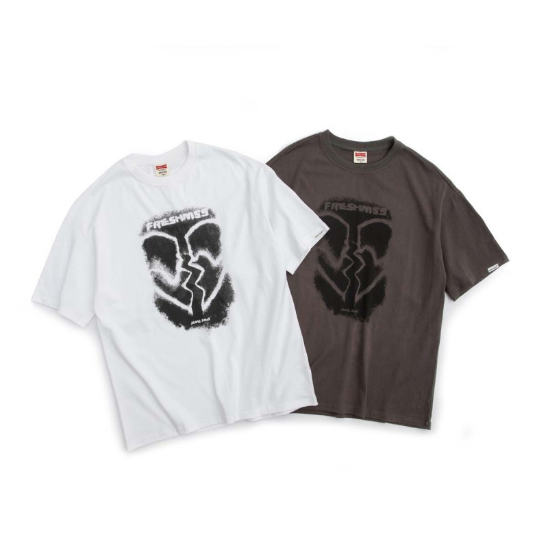 RUIIENRS x ADAM FREAK 2023 SS 日系夏款潮流字母印花短袖HK109