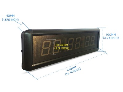 2.3 inch 6-digit gym countdown st
