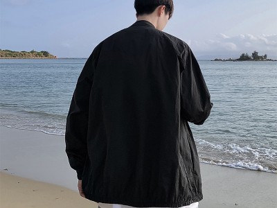 立领防晒衣服男夏季潮流百搭外套超