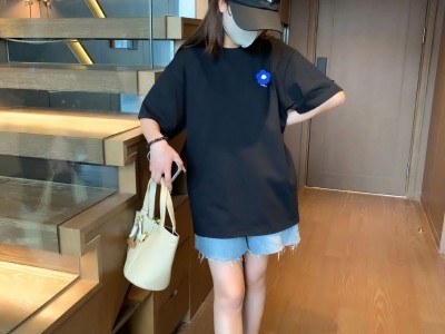ader短袖t恤女2024夏季新品女装宽松