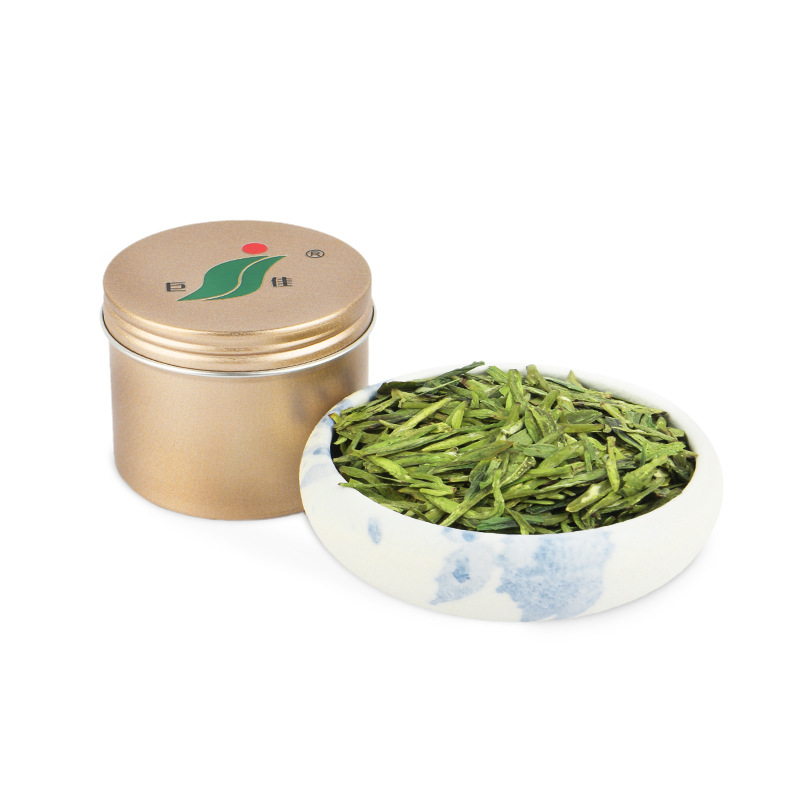 巨佳2024新品直供小罐装龙井绿茶25g钱塘产区龙井茶厂家一件代发