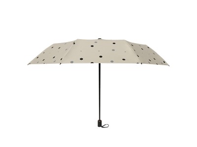 晴雨伞黑胶经典波点伞可爱女生防晒