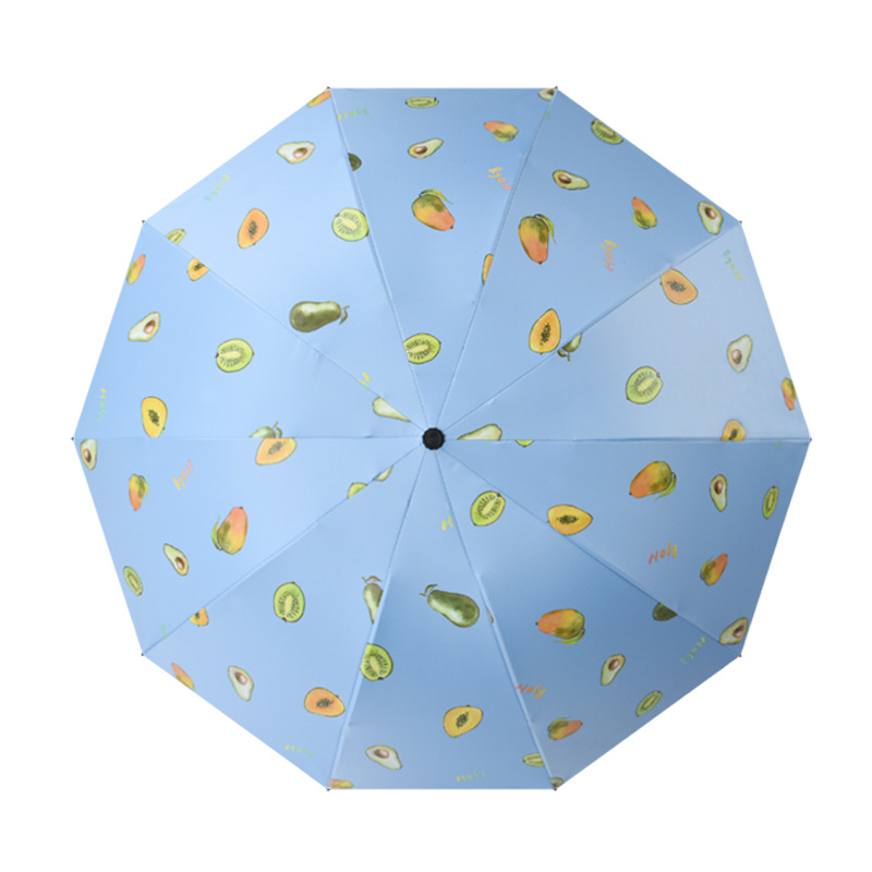 批发雨伞防晒防紫外线太阳伞双人大号加固十骨折叠晴雨两用遮阳伞