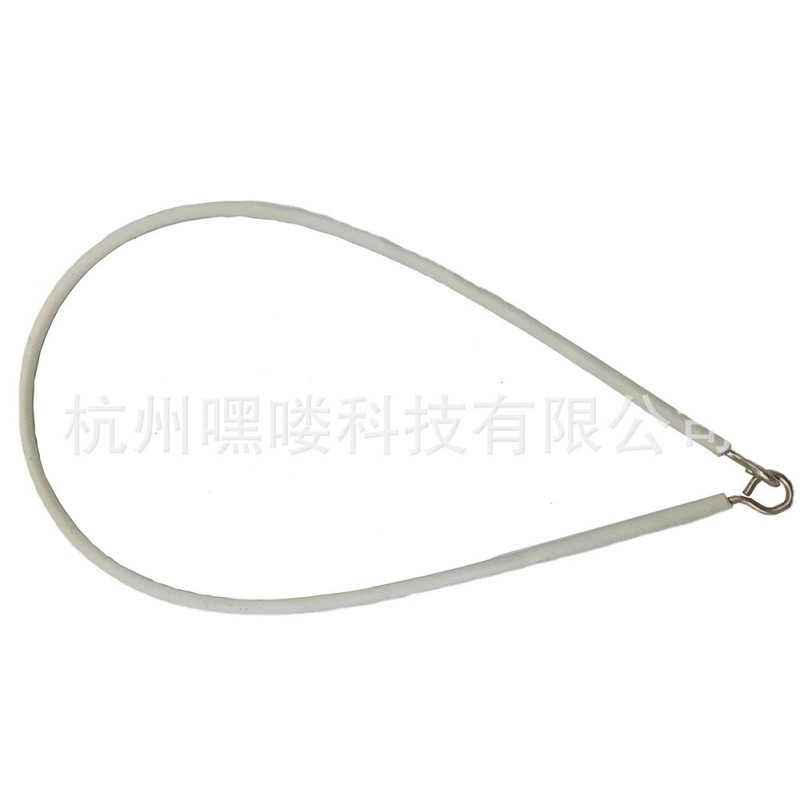 批发窗帘绳包胶钢丝弹簧绳包塑晾衣绳淋浴门帘白色