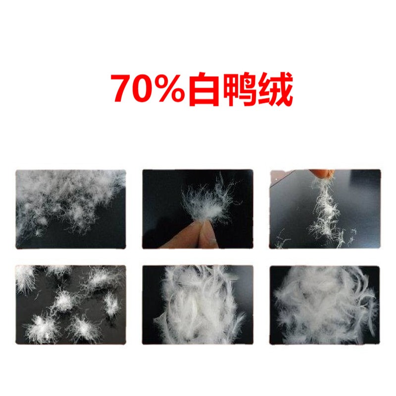 70羽绒 70鸭绒 70%白鸭绒