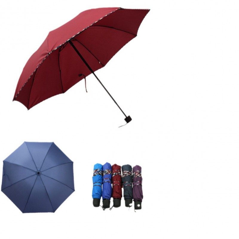 定制广告伞雨伞印logo图案数码热转印三折叠太阳伞晴雨两用批发