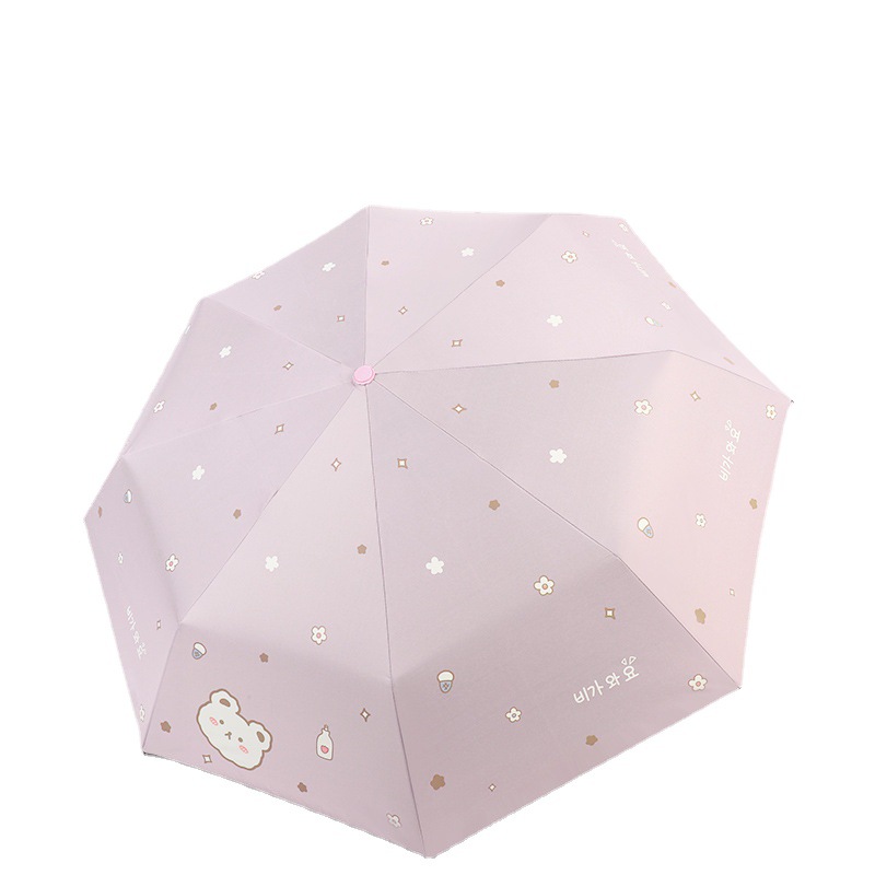 【工厂定制】遮阳晴雨伞大量批发可印图案印字定做黑胶礼品广告伞