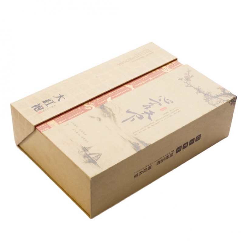 大红袍茶叶包装盒绿茶白茶礼品盒红茶花茶礼盒
