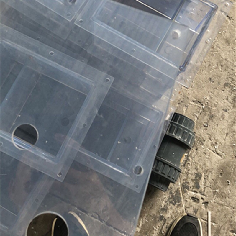 厂家生产透明pvc板材防水防油塑料硬板韧性好耐酸碱高温定制尺寸
