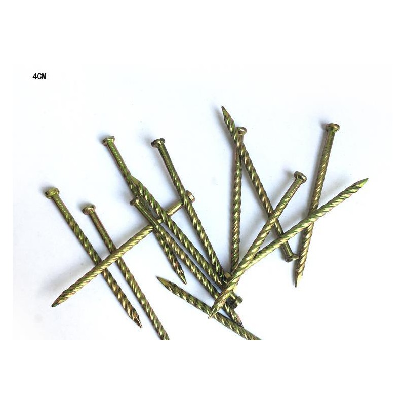 厂家现货批发镀锌麻花钉不锈钢钢钉装潢家具螺纹铁钉螺旋钉可制作