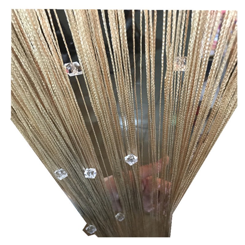 工厂直销水晶珠帘 穿珠子线帘 门帘挂帘 窗帘 隔断 帘玄关帘 成品