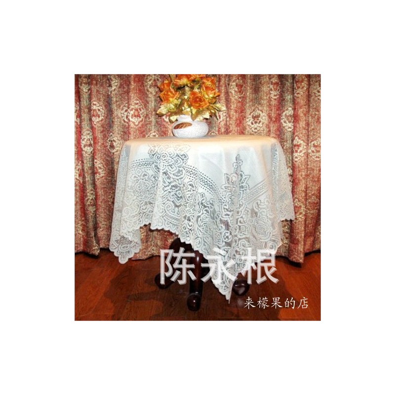 花边桌布三人巾沙发巾圆桌布