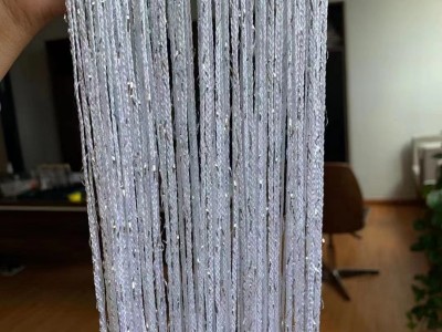 杭州经圆纺织高端婚庆道具银丝线帘
