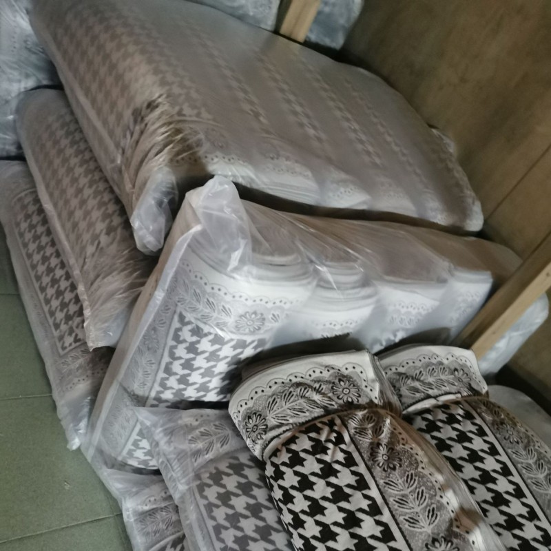 新款沙发巾千鸟格沙发巾工厂直销