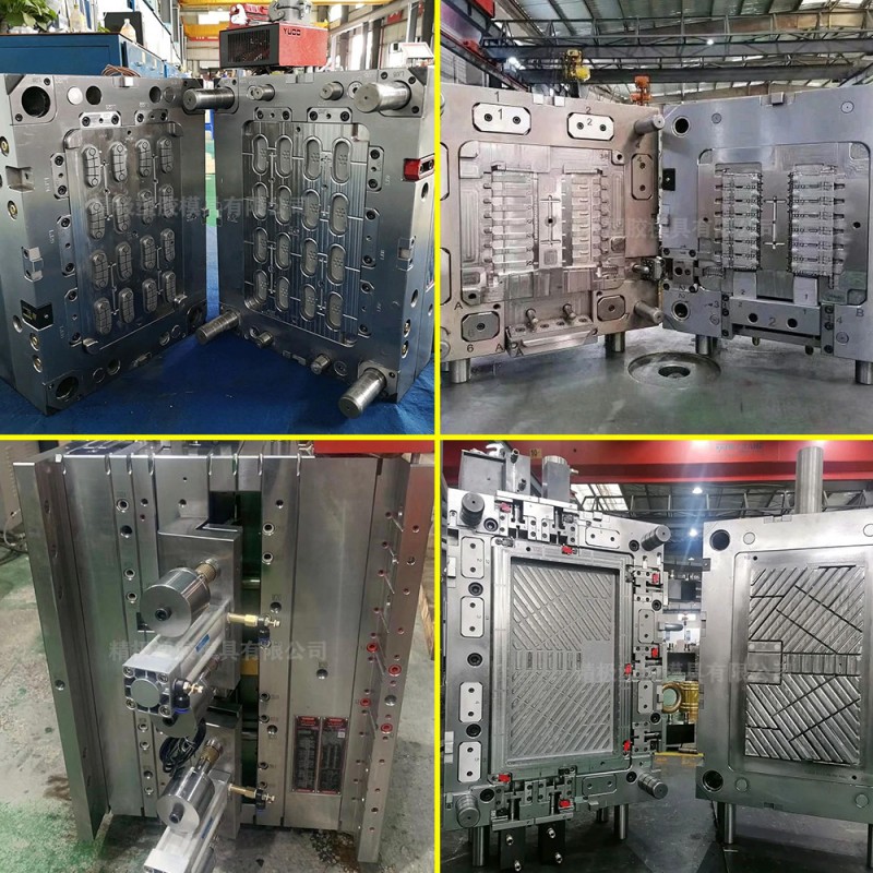 宠物猫狗自嗨解闷磨牙玩具铃铛塑料双色镂空球开模具定制注塑加工