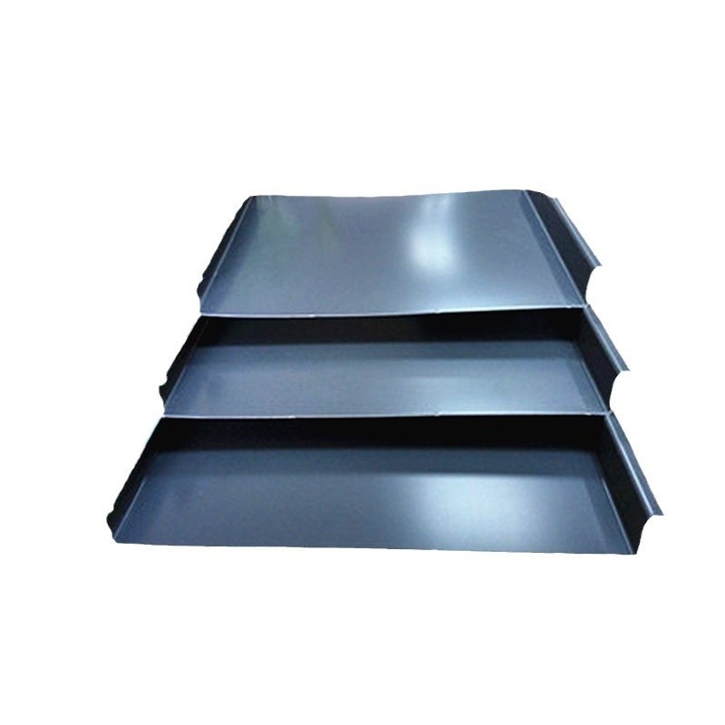 屋面金属建材 25-430直立锁边0.9mm厚氟碳漆 铝镁锰合金铝瓦