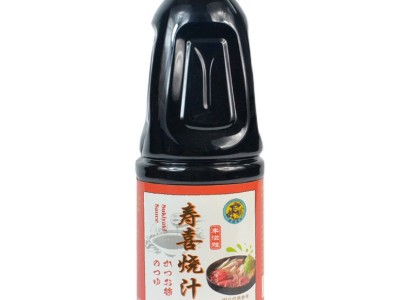 丰滋雅日式寿喜烧酱汁1.8kg调味汁牛