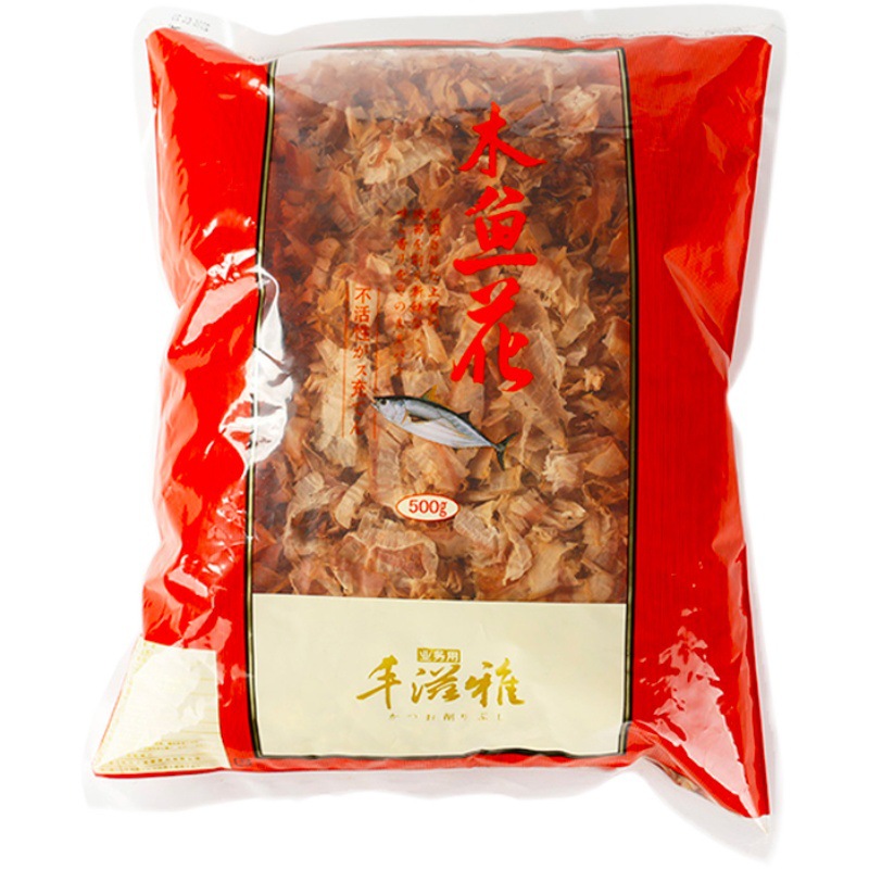 丰滋雅木鱼花 500g 章鱼小丸子寿司料理 鲣鱼片 柴鱼片 一包包邮