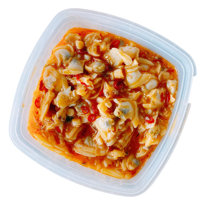 麻辣鲜蛤500g蛤蜊肉蚬子肉刺身日式料理解冻即食下酒菜花甲肉