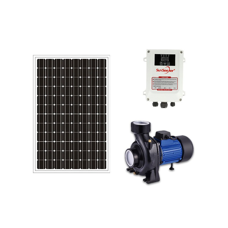 厂家供应定制出口光伏水泵24V48V72V太阳水泵离心地表泵
