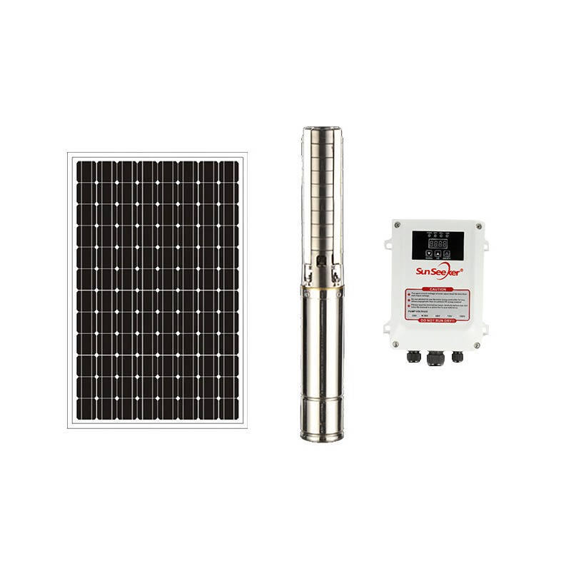 厂家供应定制出口光伏水泵24V48V72V离心式不锈钢太潜水泵高扬程