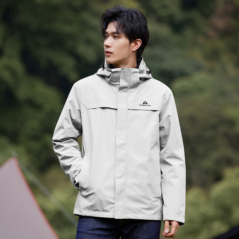 【朱雀冲锋衣】拓路者登山服男款防风防水外套