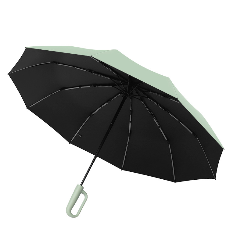 伞定制雨伞特大加厚加固双人大伞晴雨两用全自动环扣折叠便携防风