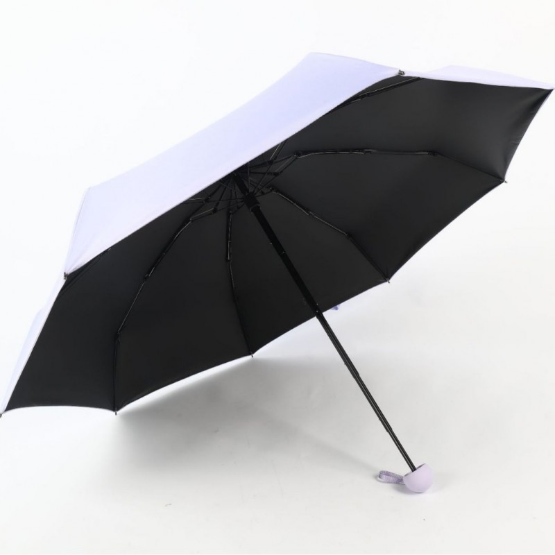 晴雨伞遮阳伞小巧便携太阳伞防紫外线晴雨伞防晒户外五折胶囊伞