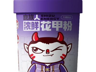 食族人浓鲜花甲粉145g桶装红薯粉丝