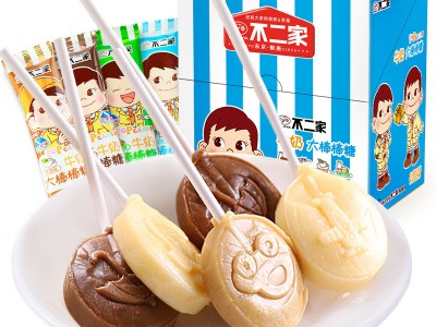 不二家大棒棒糖28支水果味牛奶味配