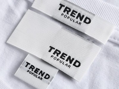 织唛制作服装织唛领标衣服织标布标