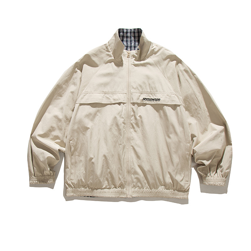 森波服饰2024春季新品日系休闲宽两面穿休闲夹克-OT-425