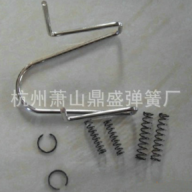 厂家供应五金扭转弹簧加工 不锈钢扭力弹簧夹子锁具电器灯具弹簧