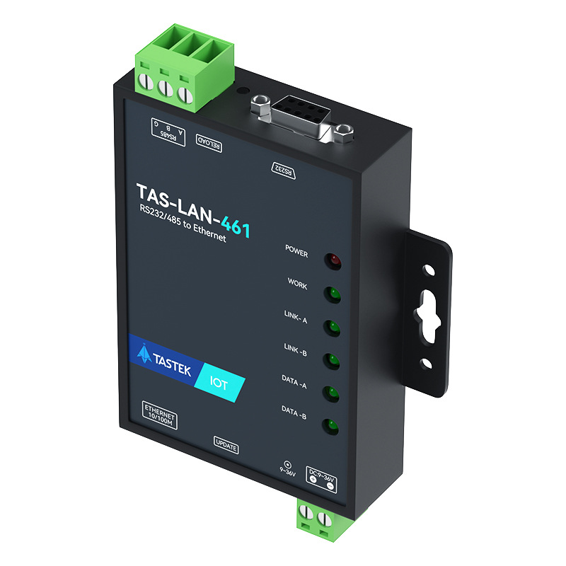 塔石485串口服务器转以太网网口通信modbus通讯模块rs485转tcp/ip