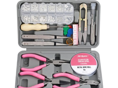 手工DIY饰品工具箱 迷你钳子镊子珠