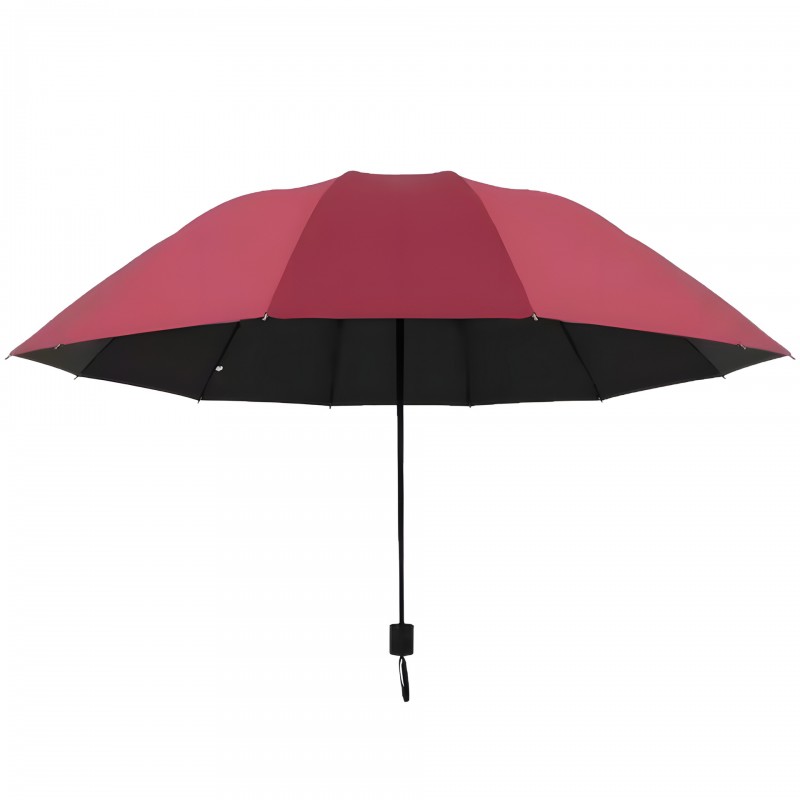 特大号雨伞大号黑胶手动三折叠加大加固防风大雨伞三人用伞批发