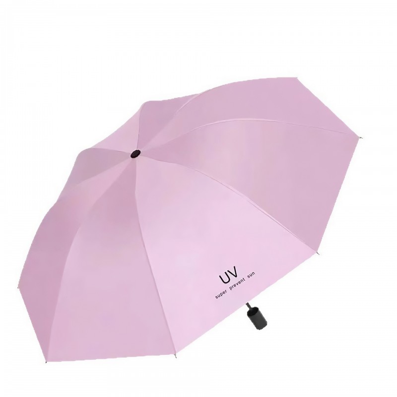 UV黑胶自动雨伞晴雨两用折叠伞便捷防晒防紫外线厂家批发印制LOGO