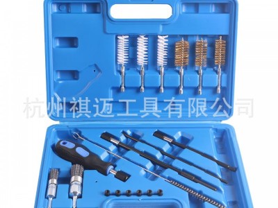 19件套喷油嘴底座清洁工具组套 发动
