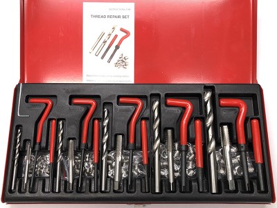 131件汽车螺纹丝攻修复工具火花塞丝