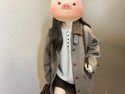 外套2025新款小个子加厚呢子大衣女